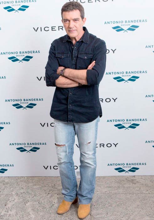 Antonio Banderas at the New Viceroy Collection presentation in November 2016