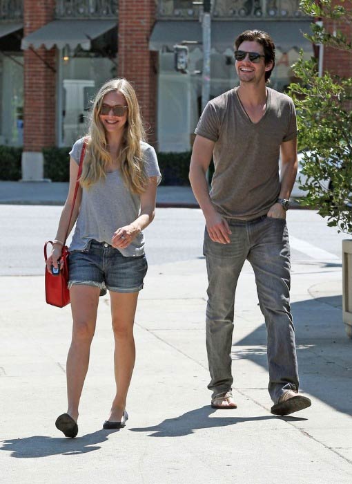 Ben Barnes and Amanda Seyfried out for a lunch in West Hollywood in September 2012