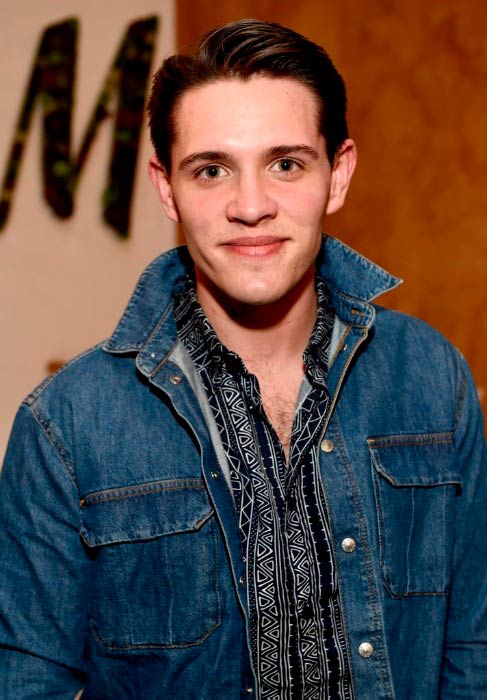 Casey Cott at the H&M Loves Coachella Tent during Coachella Valley Music & Arts Festival in April 2017