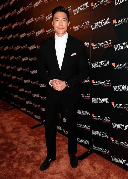 Daniel Henney at the Hamilton Behind The Camera Awards in November 2014