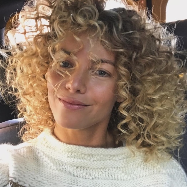 Elyse Taylor in a selfie in October 2017