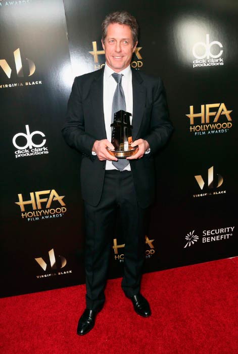 Hugh Grant at the 2016 Hollywood Film Awards in Beverly Hills