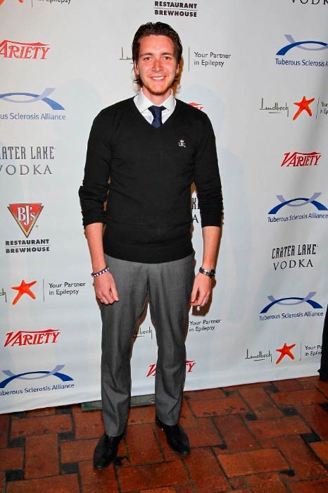 James Phelps at the 11th Annual Comedy for a Cure event in Los Angeles in March 2012