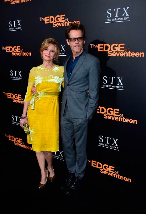 Kevin Bacon and Kyra Sedgwick at the Los Angeles Premiere of “The Edge of Seventeen” in November 2016