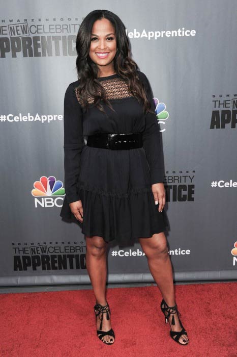 Laila Ali at The New Celebrity Apprentice red carpet event in December 2016