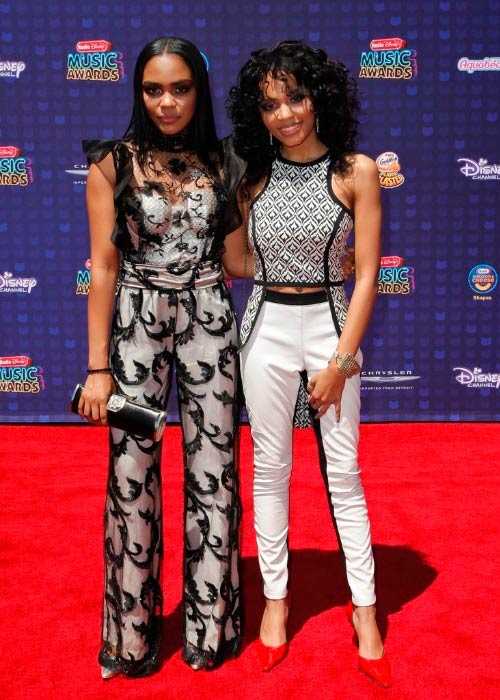 Lauryn McClain (Left) and China Anne McClain at the Radio Disney Music Awards in April 2017