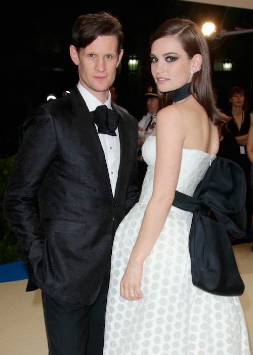 Lily James and Matt Smith couple up at MET Gala 2017