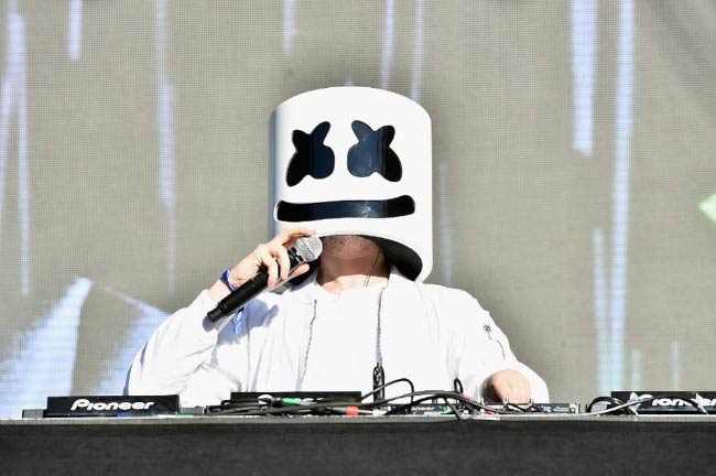 Marshmello at the Governors Ball Music Festival in June 2017 in New York City