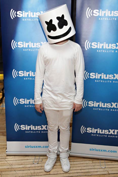 Marshmello at the SiriusXM Satellite Event in November 2016