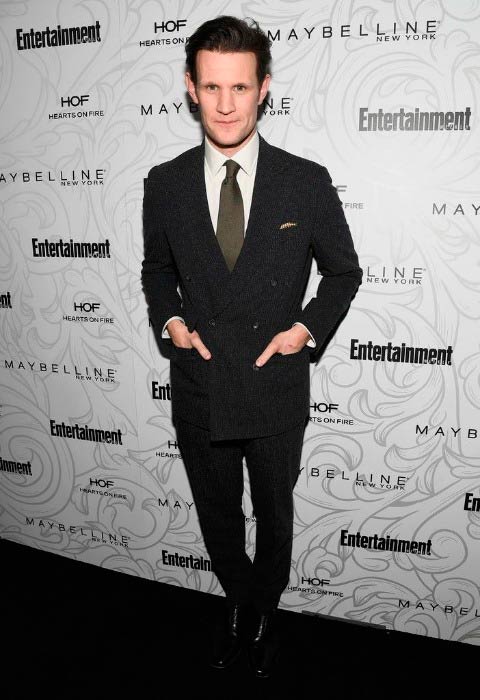 Matt Smith at the Entertainment Weekly Celebration of SAG Award Nominees in January 2017 in Los Angeles