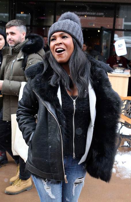 Nia Long in Park City Utah on January 21, 2017