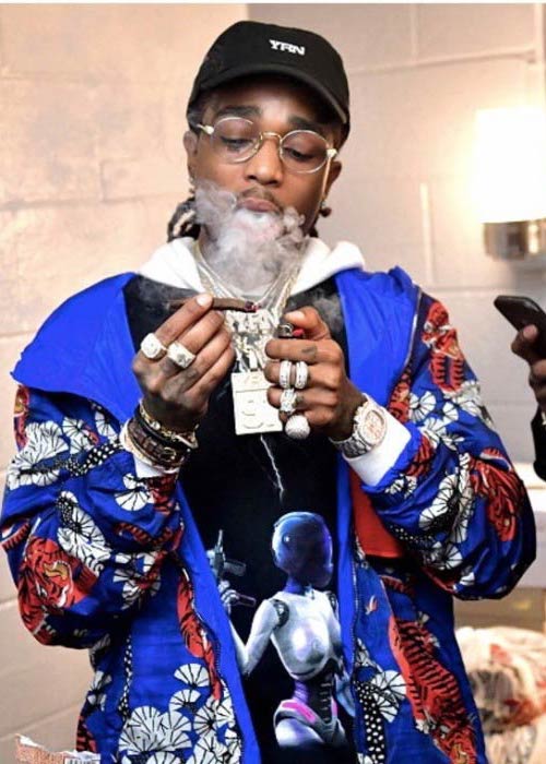 Quavo at the Migos Concert in Atlanta, Georgia in January 2017