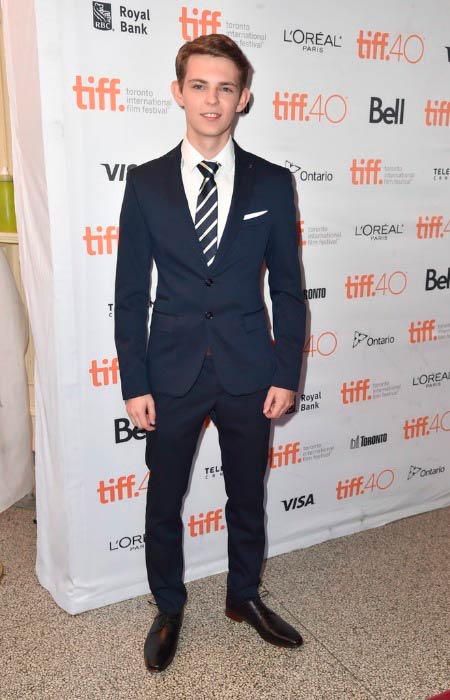 Robbie Kay at the Heroes Reborn premiere during the 2015 Toronto International Film Festival