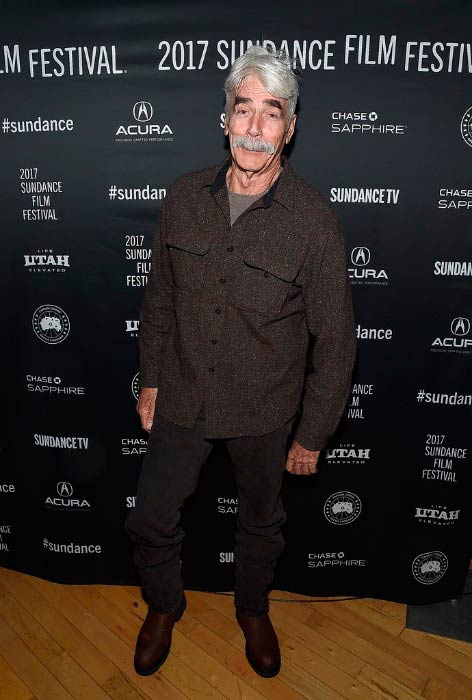 Sam Elliott at the Cinema Cafe event at the Sundance Film Festival in January 2017