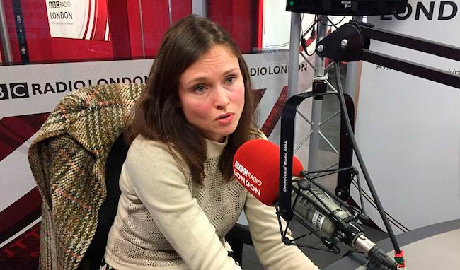 Sophie Ellis-Bextor at BBC Radio Office