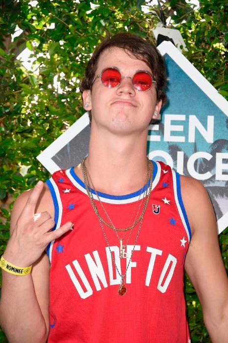 Taylor Caniff at the Teen Choice Awards in July 2016