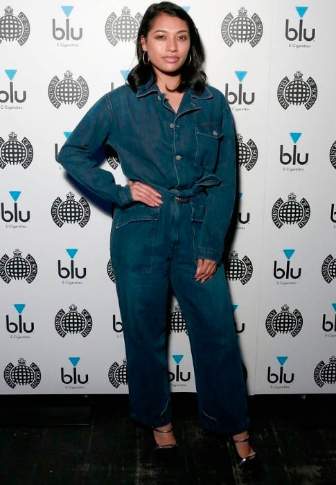 Vanessa White at the Blu And The Ministry Of Sound event in April 2017