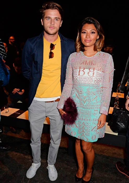 Vanessa White and Gary Salter at the Oliver Spencer show during London Collections: Men AW15 in January 2015