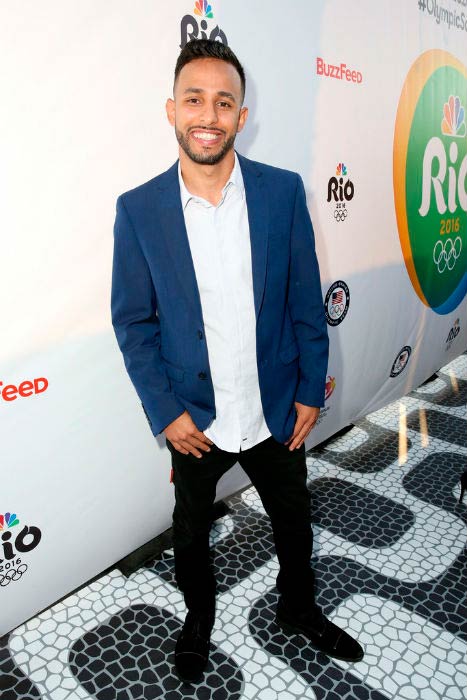 Anwar Jibawi at the NBC Olympic Social Opening Ceremony in July 2016