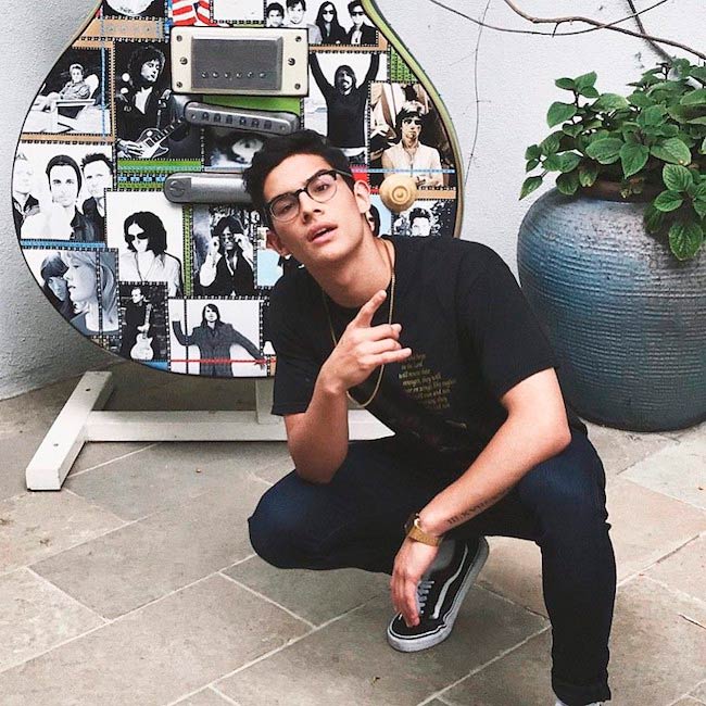 Brandon Arreaga in a picture uploaded to his Instagram in May 2017