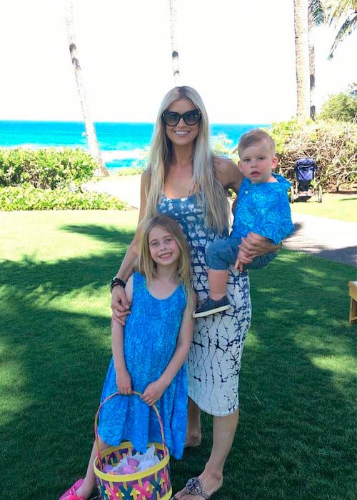 Christina El Moussa during a trip to Maui in April 2017