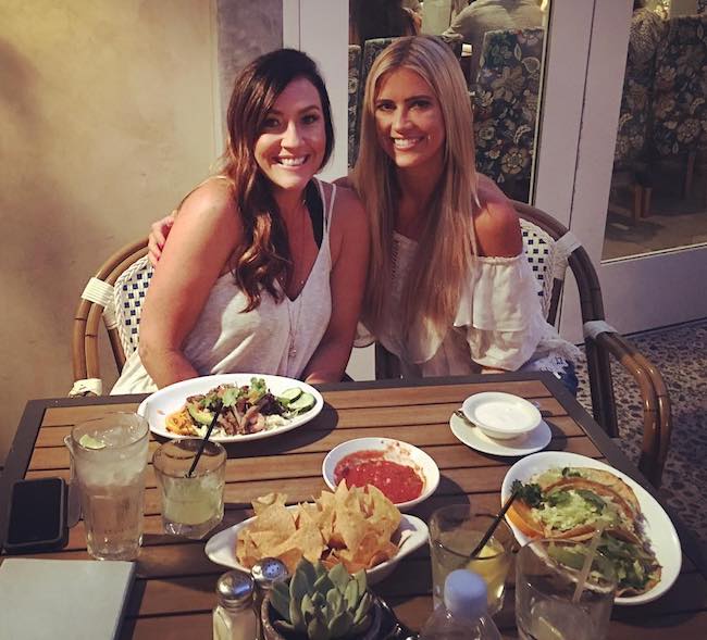 Christina El Moussa with her friend Amber White