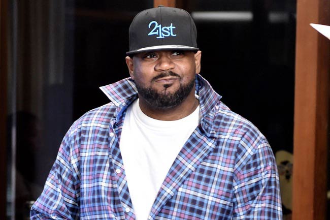 Ghostface Killah at the press conference to announce Wu Tang Clan having signed with Warner Bros. Records in October 2014