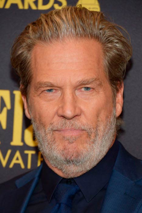 Jeff Bridges arrives for the Golden Globe Award season in Los Angeles in November 2016