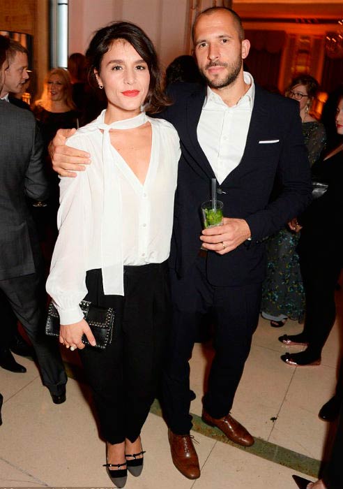 Jessie Wares and Sam Burrows at the Harper’s Bazaar Women of the Year awards in November 2014