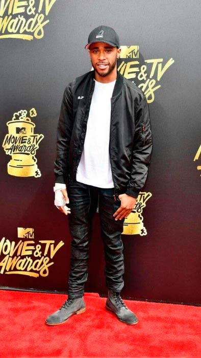 Khylin Rhambo at the MTV Movie and TV Awards in May 2017