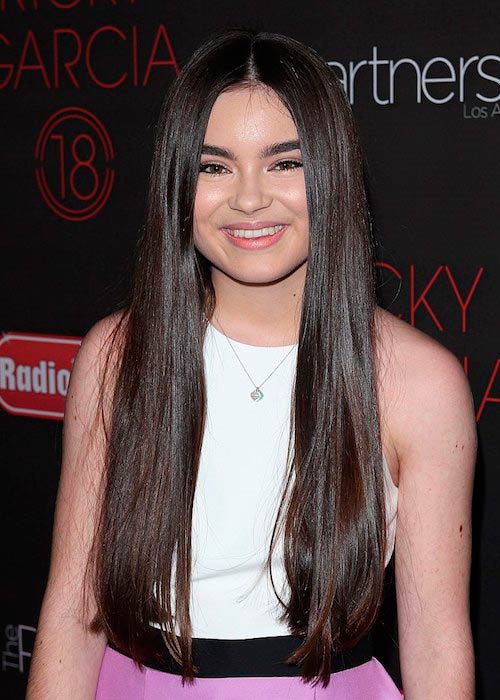 Landry Bender at Ricky Garcia's birthday party in LA in 2017