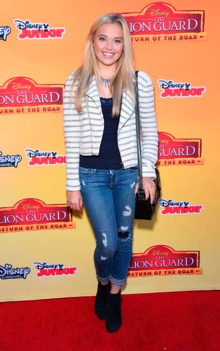 Lauren Taylor at The Lion Guard: Return of The Roar Premiere in November 2015