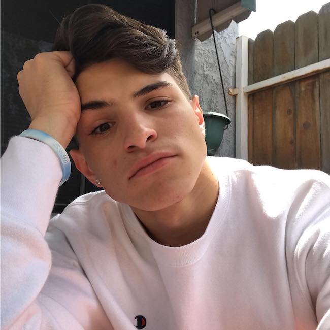 Nick Mara in a picture shared on his Instagram account in June 2017