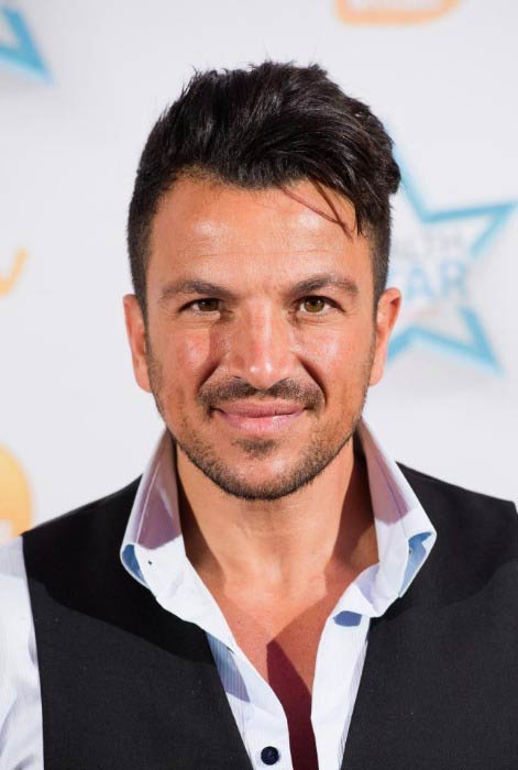 Peter Andre at the Good Morning Britain Health Star Awards in April 2017