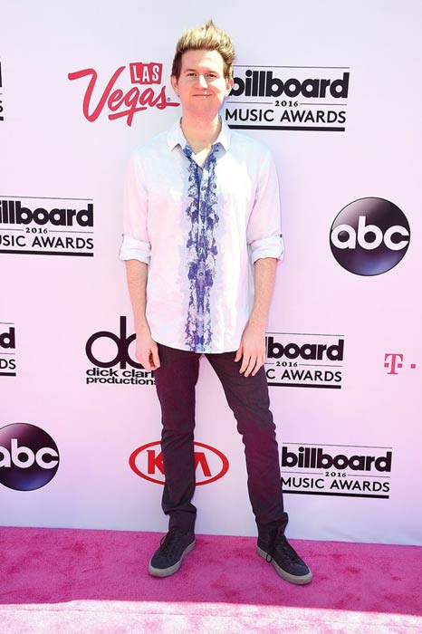 Ricky Dillon during the Billboard Music Awards held at T-Mobile Arena in Las Vegas, Nevada on May 22, 2016