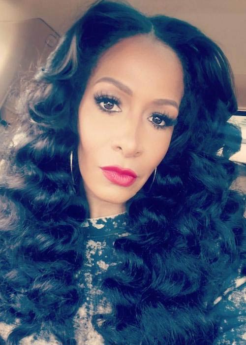 Sheree Whitfield in an Instagram selfie in September 2017