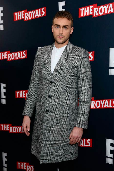 Tom Austen at The Royals New York series premiere in March 2015