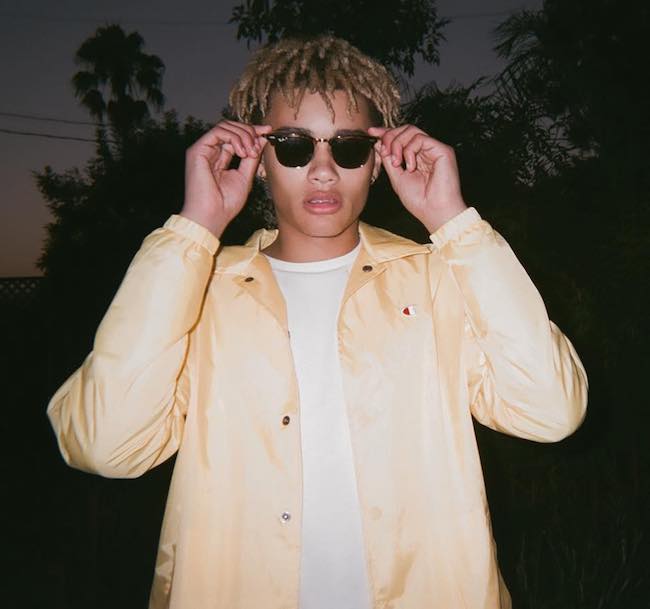Zion Kuwonu in a picture shared on his Instagram account in August 2017