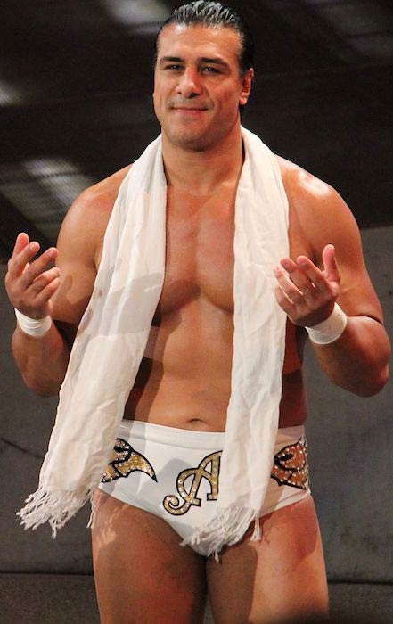 Alberto Del Rio on Monday Night RAW episode in 2012