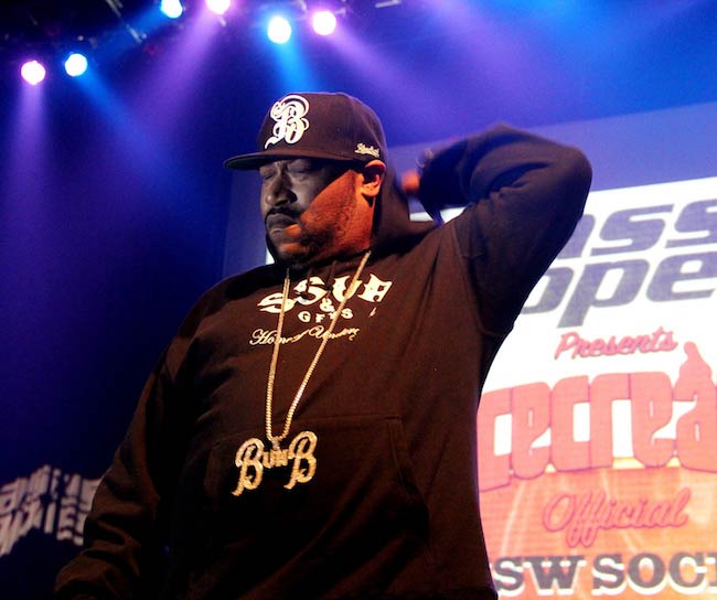 Bun B during a performance in March 2013