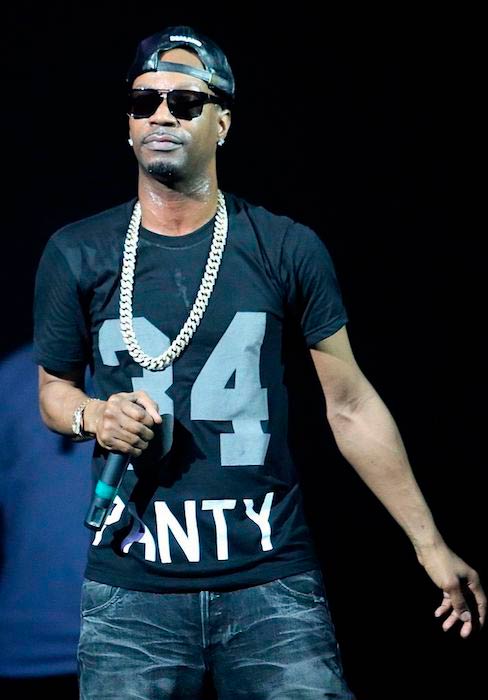Juicy J performing during an event in February 2014