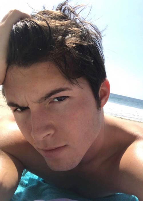 Paul Butcher in an Instagram selfie in April 2017