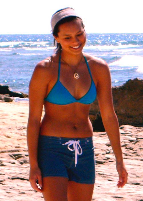 Sonya Balmores seaside in February 2007