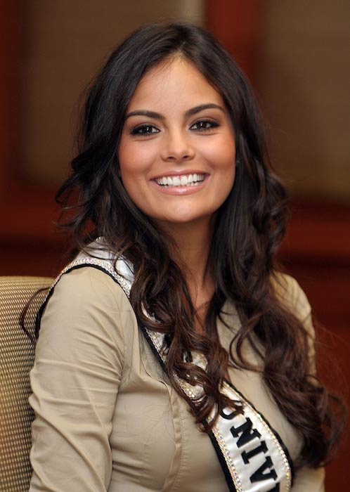 Ximena Navarrete when she won Miss Universe 2010