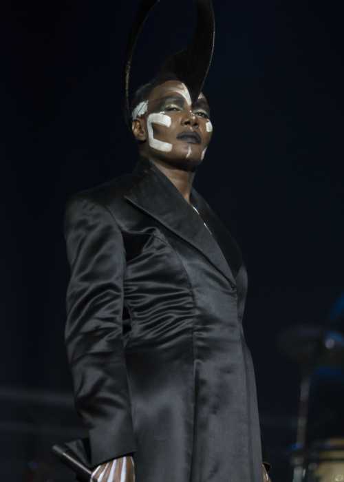 Grace Jones as seen in June 2015