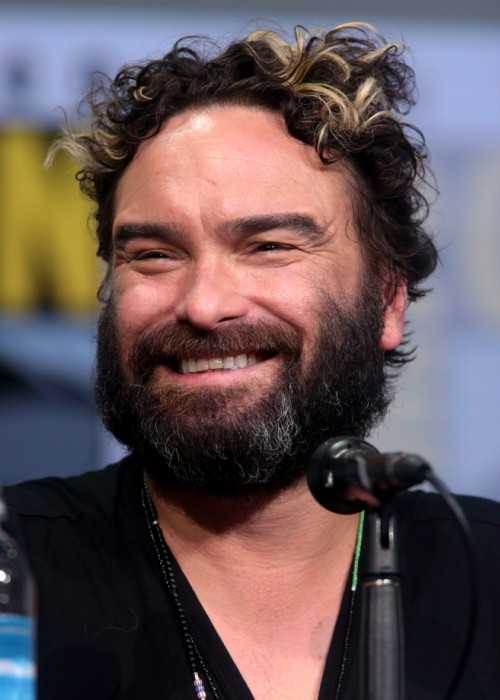 Johnny Galecki at the San Diego Comic Con International in 2017