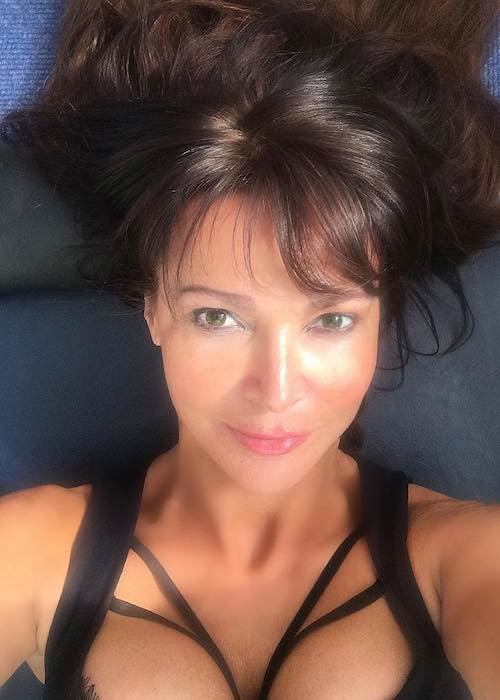 Lizzie Cundy in an Instagram selfie in September 2017