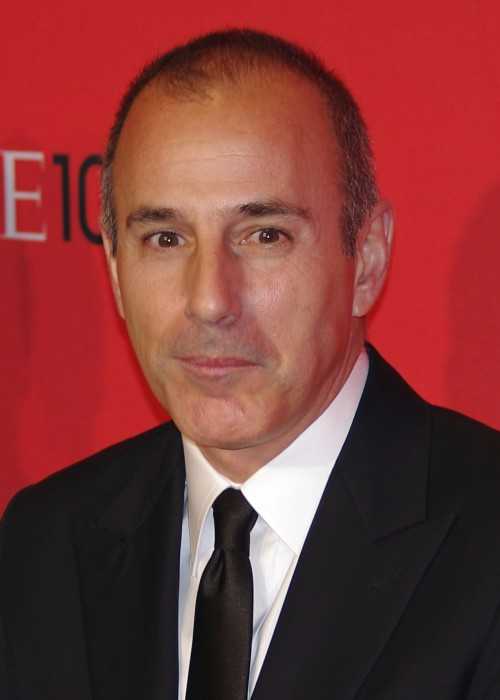 Matt Lauer à l'époque de 2012 100 Gala