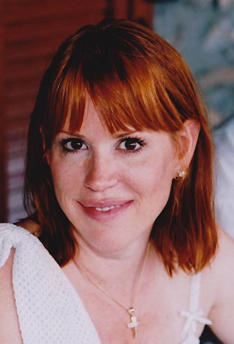 Molly Ringwald in Greece in 2010