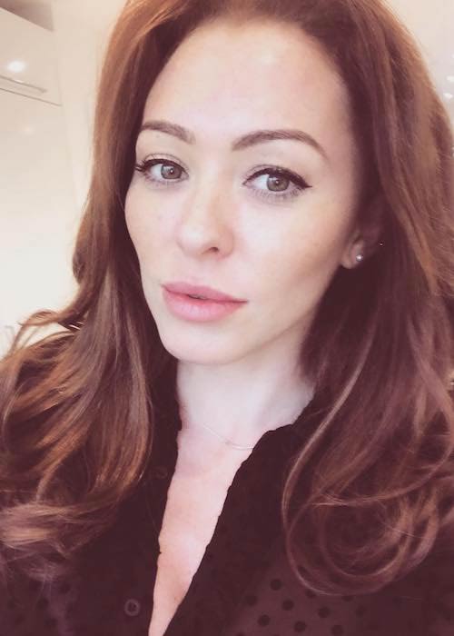 Natasha Hamilton in an Instagram selfie in September 2017